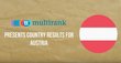 Logo of U-Multirank, on which the wording and an Austrian flag can be seen.