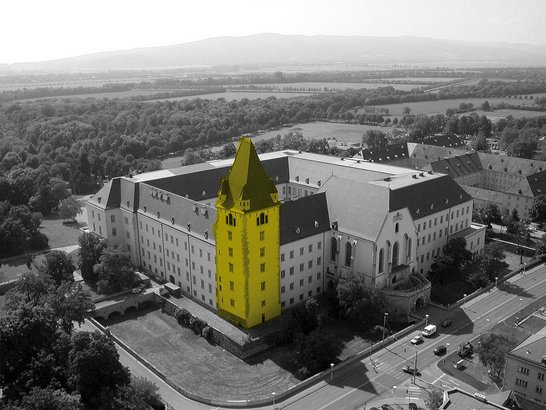 Campusansicht von oben