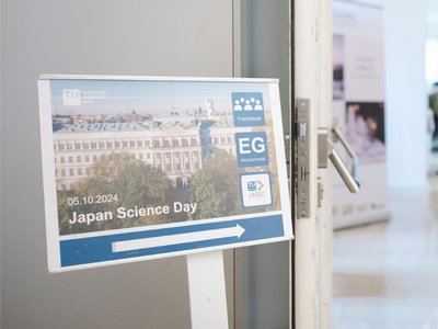 Wegweiser zum JapanDay an der TU