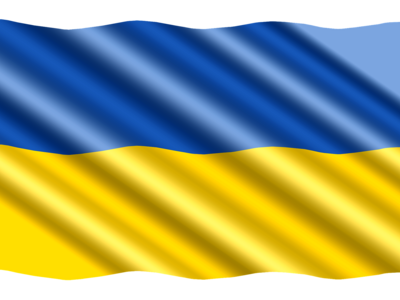 Flagge der Ukraine