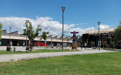Buildings at Fiesa Fairgrounds in Mendoza